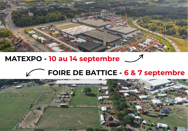 Foire agricole de Battice et Matexpo 2025 ! Foire agricole de Battice et Matexpo 2025 !